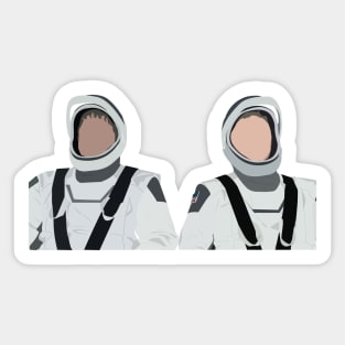 SpaceX NASA Astronauts Sticker